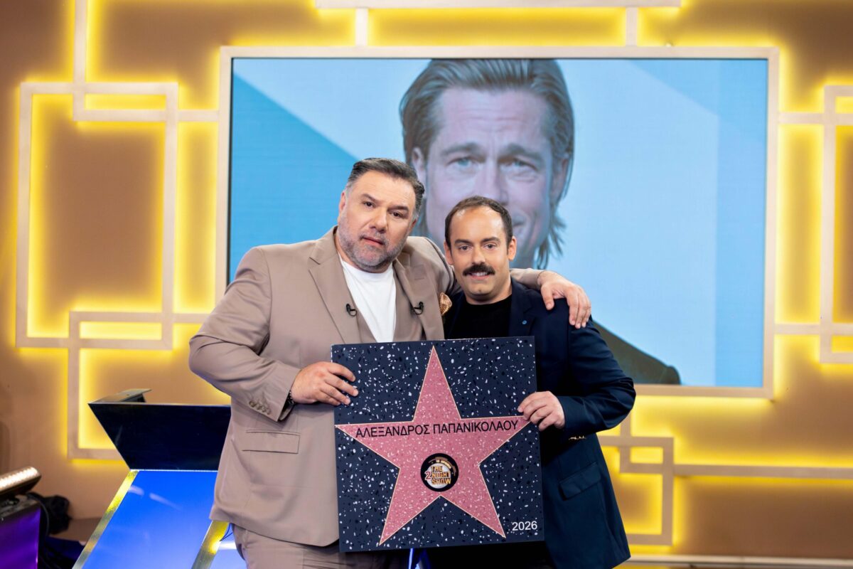 Ο Αλέξανδρος Παπανικολάου με τον Γρηγόρη Αρναούτογλου