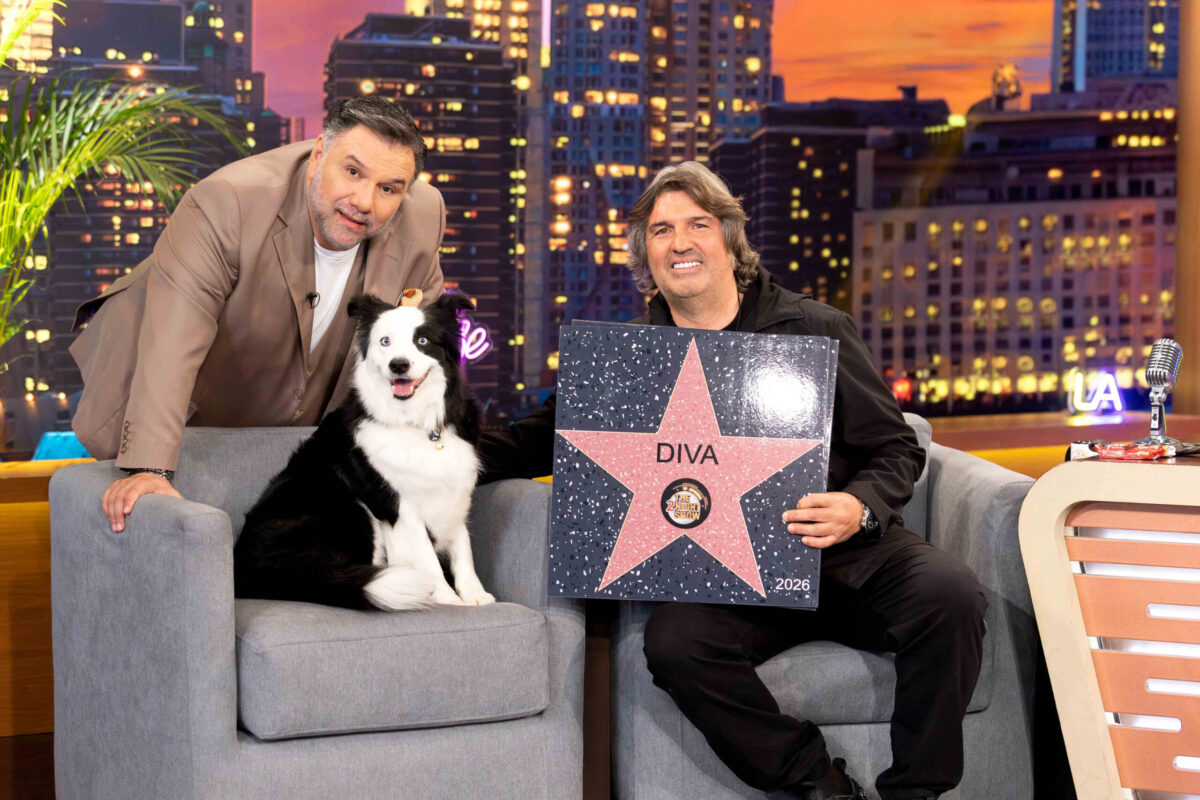 Ο Πέτρος Γιαβρούτας με την Diva στον Γρηγόρη Αρναούτογλου