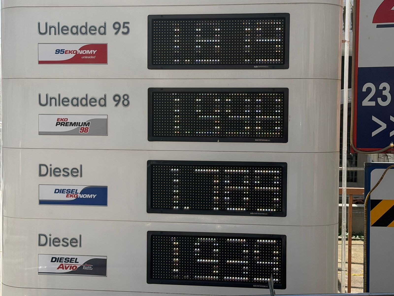Τιμές καυσίμων στη Θεσσαλονίκη