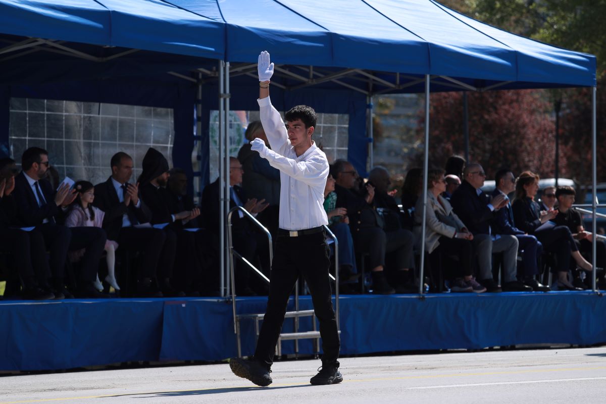 Μαθητική παρέλαση στη Θεσσαλονίκη για την 25η Μαρτίου