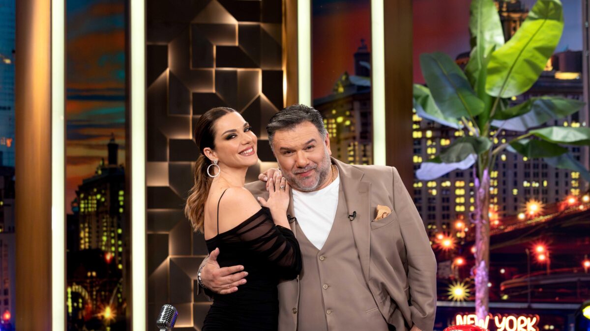 Η Βάσω Λασκαράκη με τον Γρηγόρη Αρναούτογλου