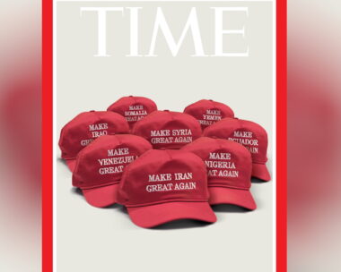 Tο πρωτοσέλιδο του περιοδικού TIME