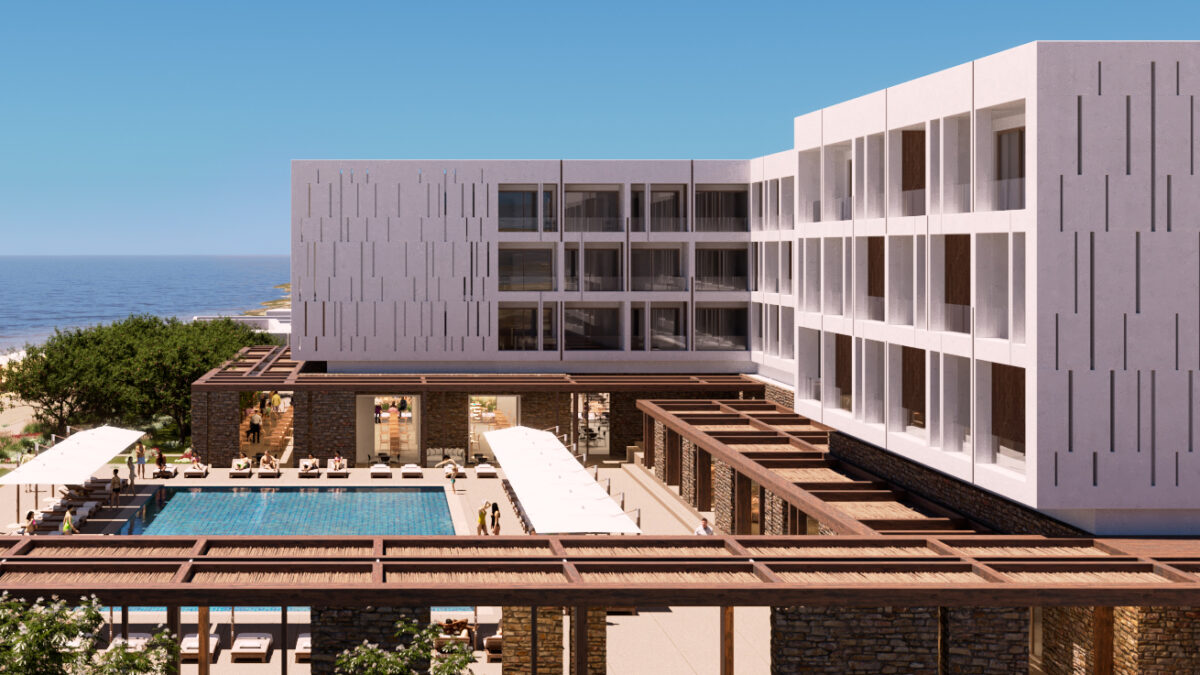 Ένα ιστορικό ξενοδοχείο της Τήνου καλωσορίζει τη νέα του εποχή αυτό το καλοκαίρι