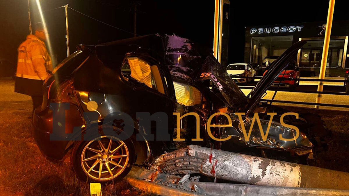 Σέρρες: Ένας τραυματίας σε κρίσιμη κατάσταση μετά από σφοδρό τροχαίο