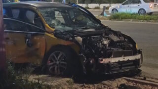 Σοβαρό τροχαίο στη λεωφόρο Βάρης - Κορωπίου