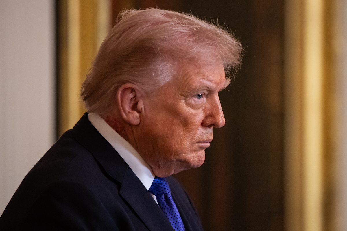 Ο Πρόεδρος Ντόναλντ Τραμπ συμμετέχει σε τελετή απονομής του Μεταλλίου Τιμής στην Ανατολική Αίθουσα του Λευκού Οίκου