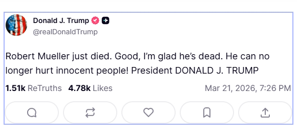 Ντόναλντ Τραμπ - Truth Social 