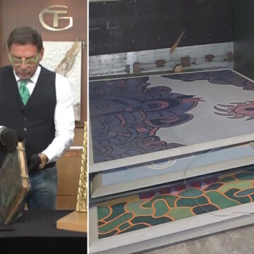 Ο γκαλερίστας Γιώργος Τσαγκαράκης