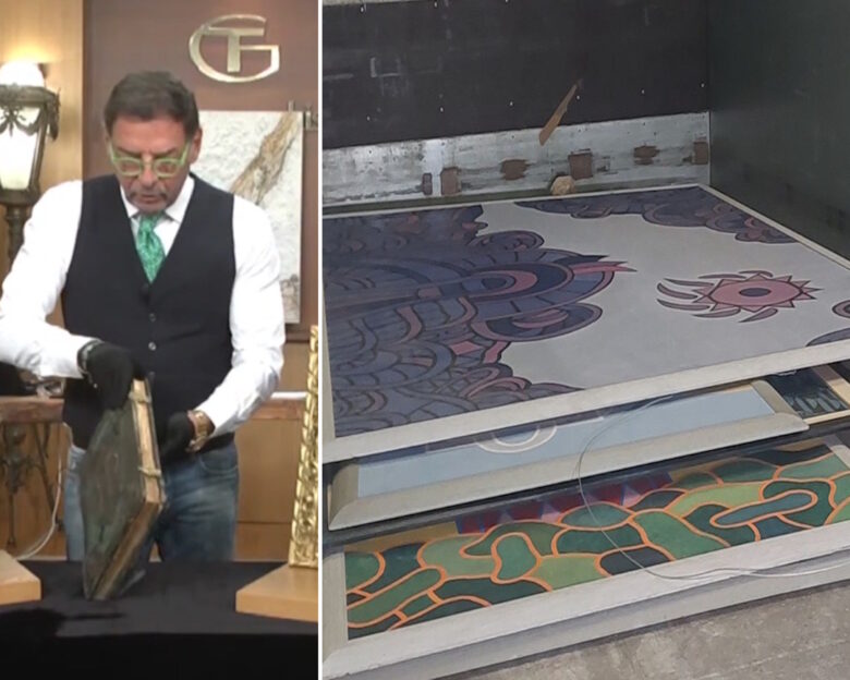 Ο γκαλερίστας Γιώργος Τσαγκαράκης