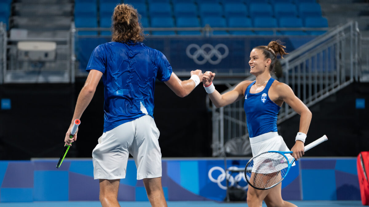 Ο Τσιτσιπάς και η Σάκκαρη