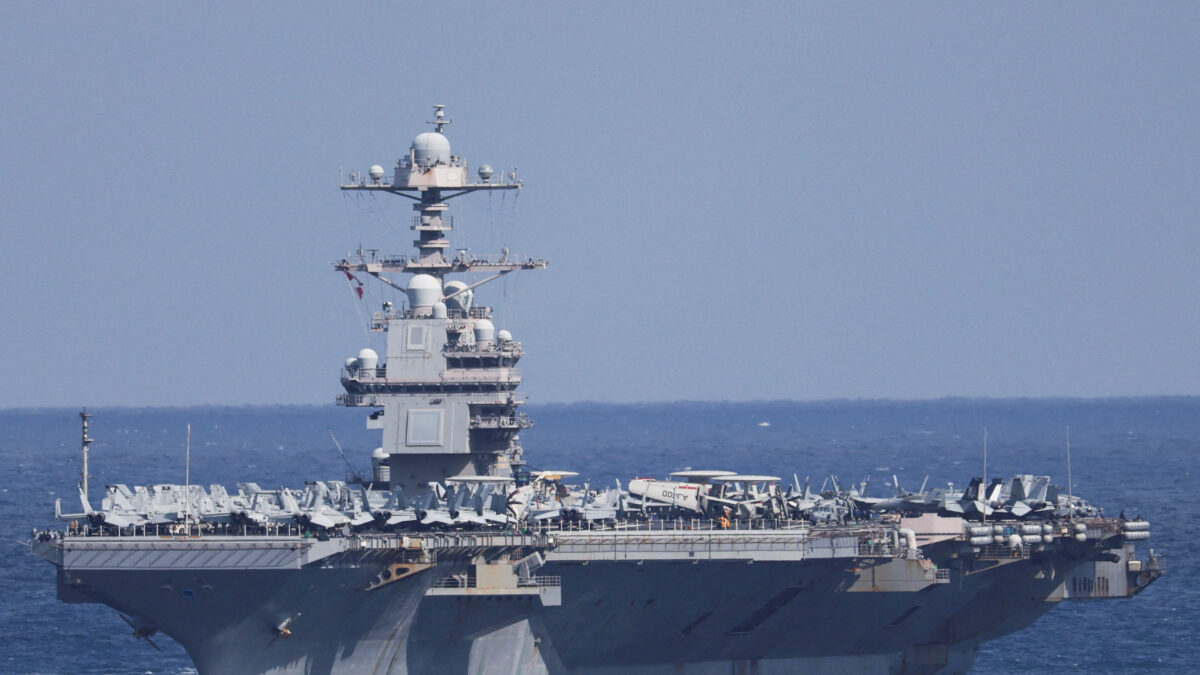 Το αεροπλανοφόρο USS Gerald R. Ford