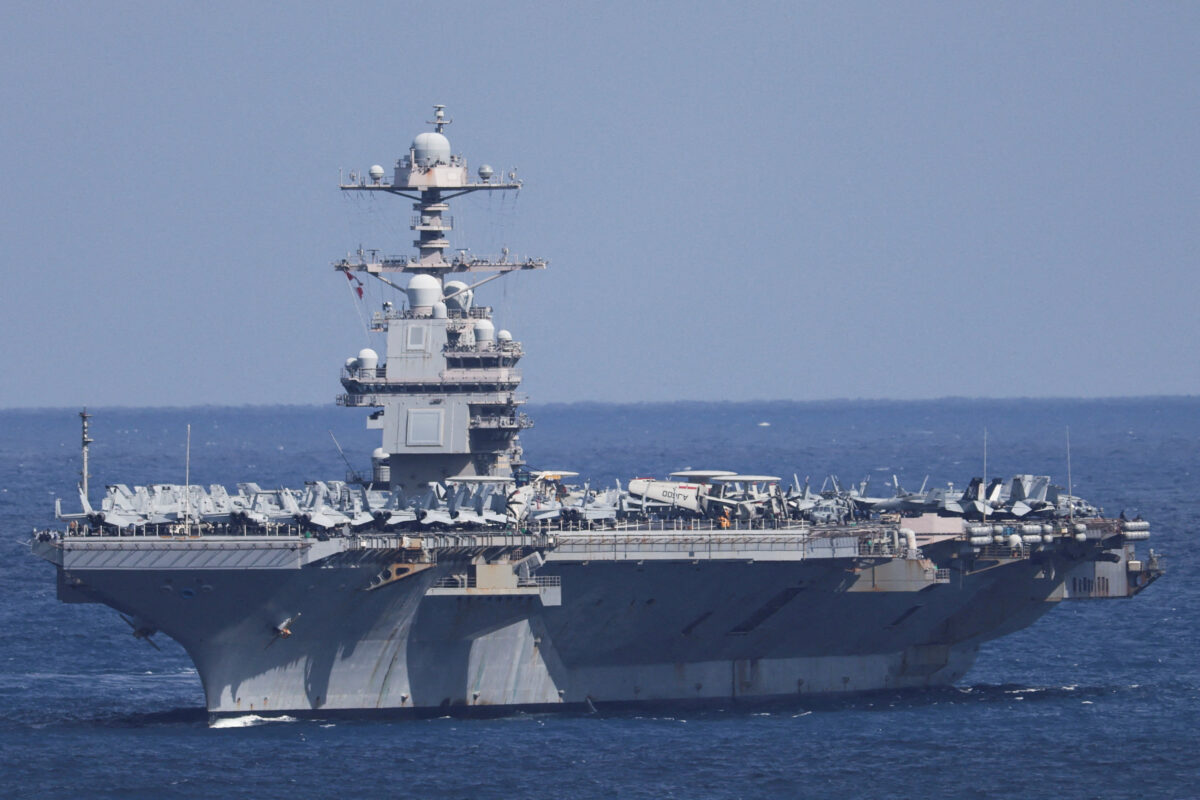 Το αεροπλανοφόρο USS Gerald R. Ford