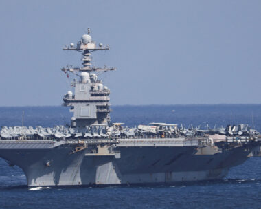 Το αεροπλανοφόρο USS Gerald R. Ford