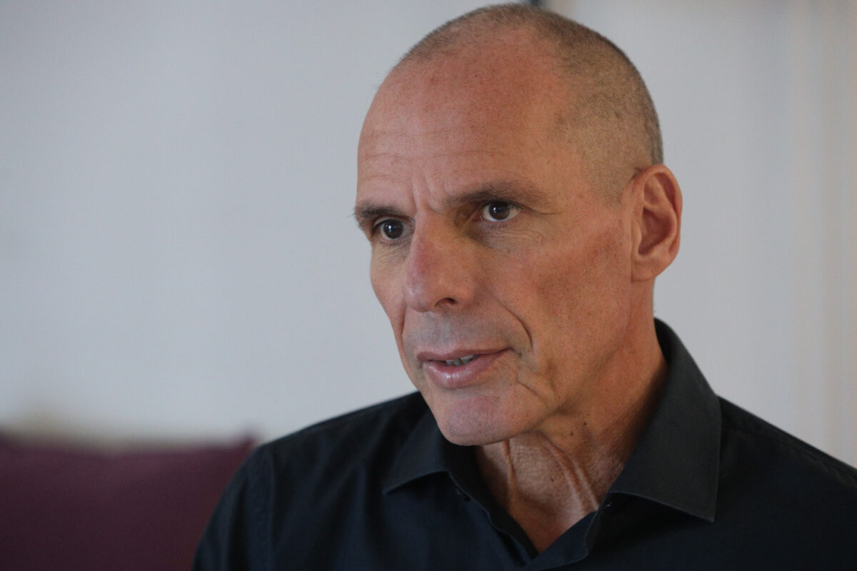 ΣΥΝΕΝΤΕΥΞΗ ΓΙΑΝΝΗ ΒΑΡΟΥΦΑΚΗ (ΓΙΑΝΝΗΣ ΠΑΝΑΓΟΠΟΥΛΟΣ/ EUROKINISSI)