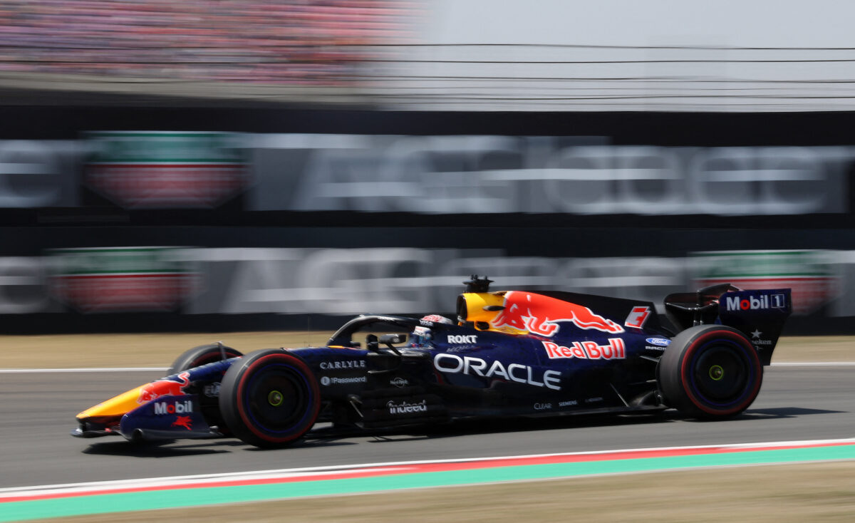 Formula One F1 - Chinese Grand Prix - Red Bull's Max Verstappen during practice