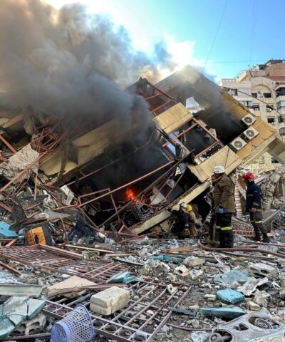 Ισραηλινός βομβαρδισμός της Βηρυτού από τη Χεζμπολάχ