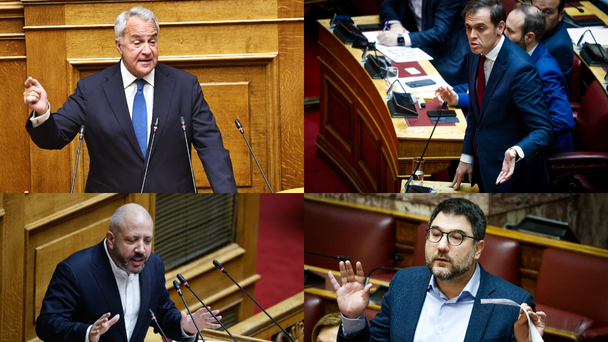 Βορίδης, Μεϊκόπουλος, Μάντζος και Ηλιόπουλος