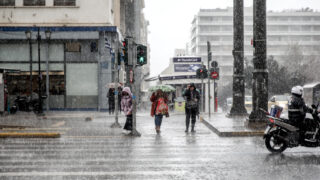 βροχή στην Αθήνα