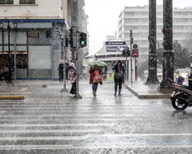 βροχή στην Αθήνα