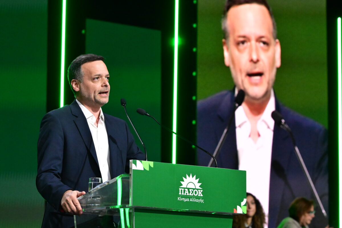 Δεύτερη ημέρα εργασιών του 4ου τακτικού Συνεδρίου του ΠΑΣΟΚ-Κινήματος Αλλαγής, στον χώρο του κλειστού γυμναστηρίου του taekwondo στο Παλαιό Φάληρο. Σάββατο 28 Μαρτίου 2026  (ΤΑΤΙΑΝΑ ΜΠΟΛΑΡΗ