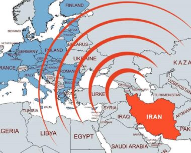Χάρτης εμβέλειας πυραύλων του Ιράν