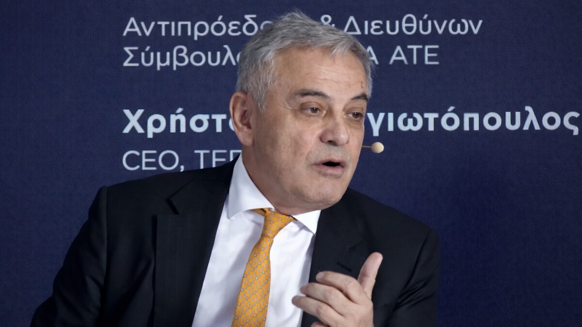 Ο Διευθύνων Σύμβουλος της ΤΕΡΝΑ, Χρήστος Παναγιωτόπουλος