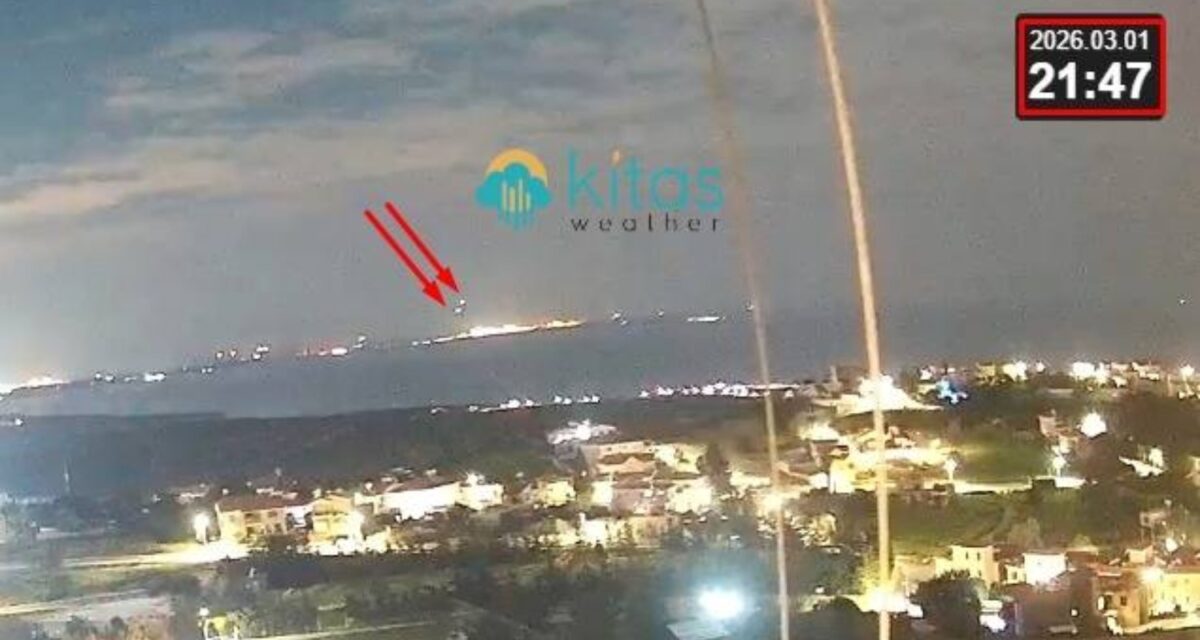 Κάμερες καιρού φωτογράφισαν τα drones πάνω από τη βρετανική βάση