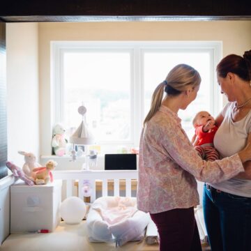 Ομόφυλο ζευγάρι με παιδί