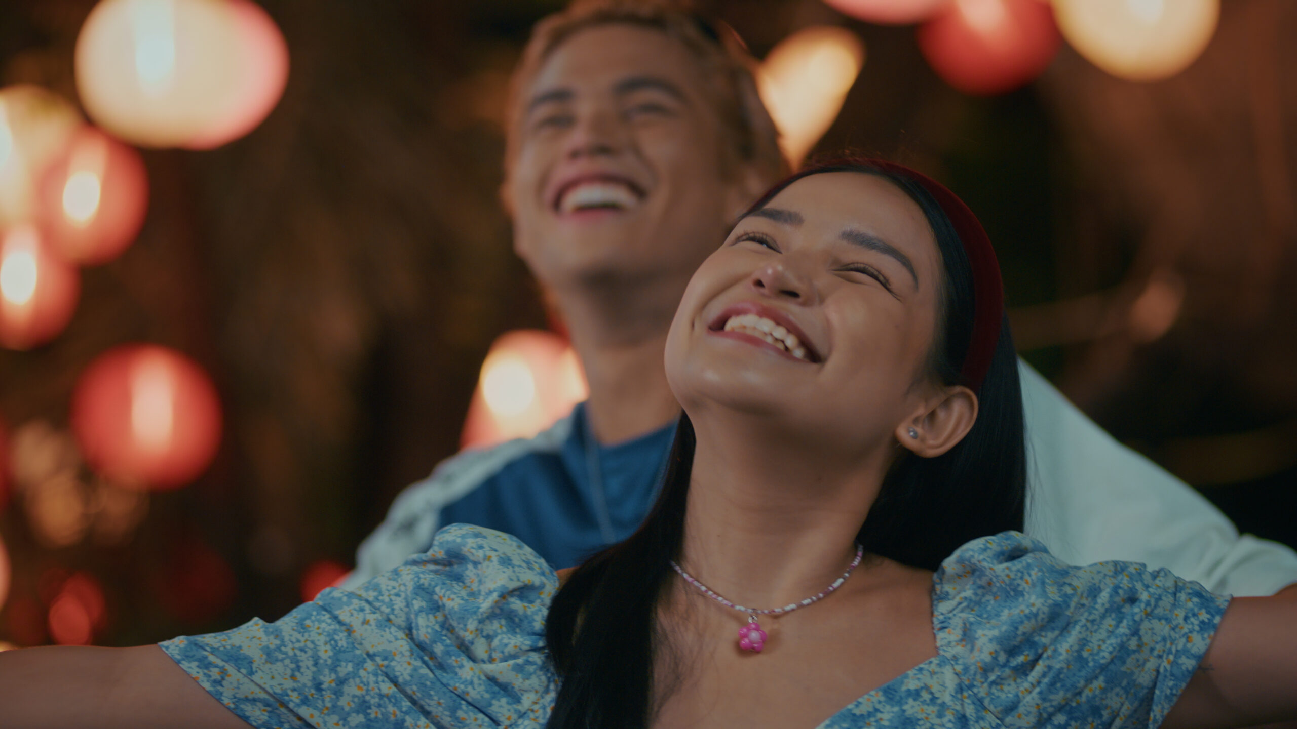 18th Rose. Kyle Echarri as Jordan and Xyriel Manabat as Rose in 18th Rose. Courtesy of Netflix © 2026.