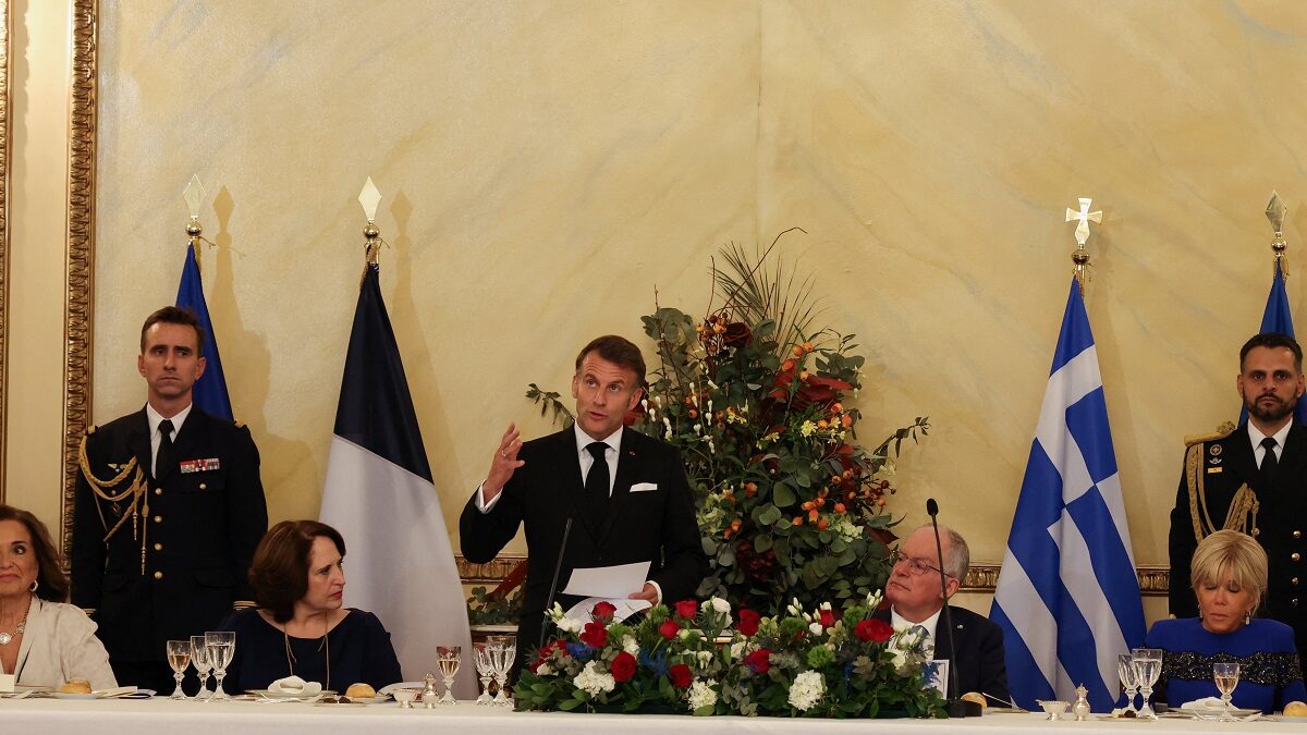 Μακρόν σε Προεδρικό Μέγαρο