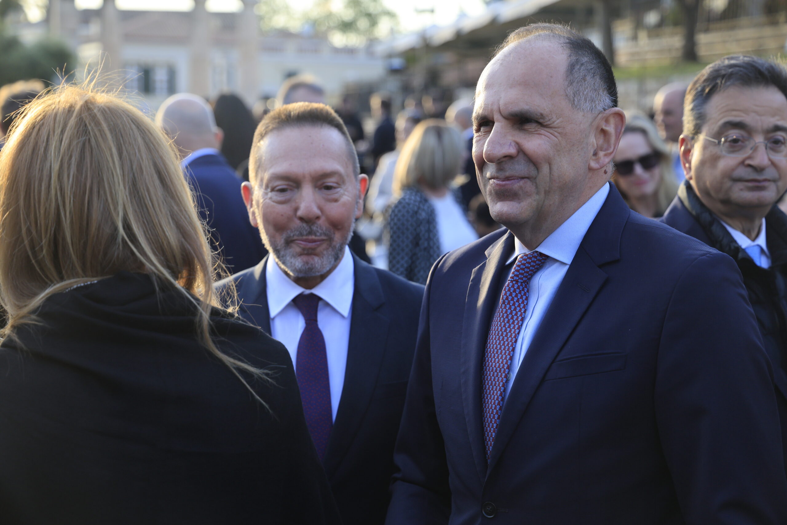 Συζήτηση του πρωθυπουργού Κυριάκου Μητσοτάκη με τον Πρόεδρο της Γαλλίας Emmanuel Macron, στο πλαίσιο εκδήλωσης που διοργάνωσε η εφημερίδα 