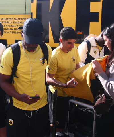 Οι παίκτες της ΑΕΚ