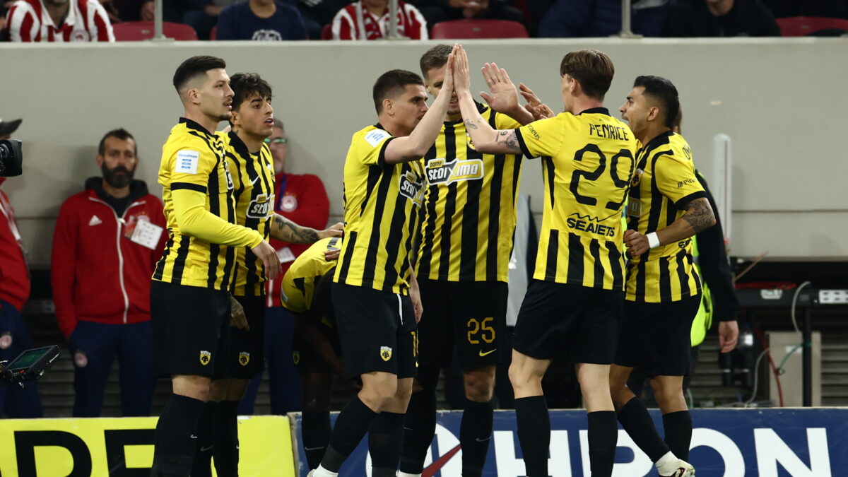 Οι παίκτες της ΑΕΚ