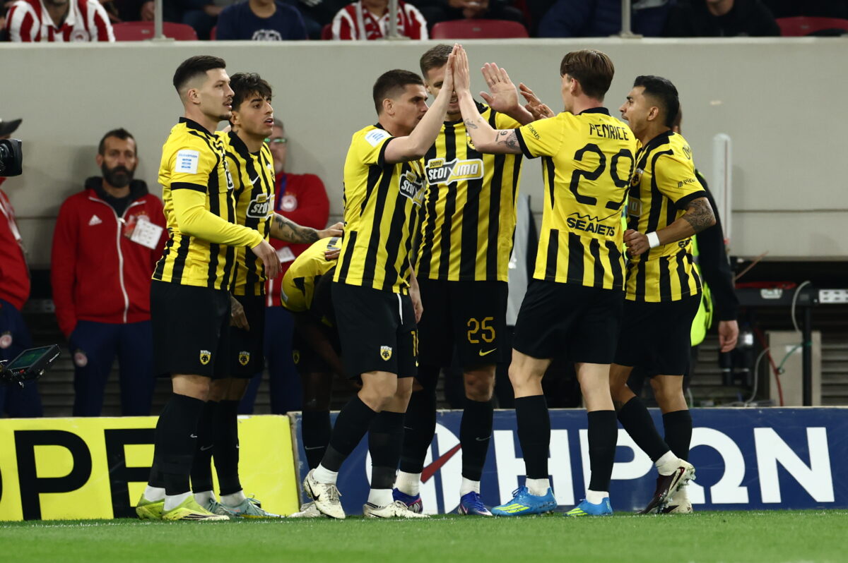 Οι παίκτες της ΑΕΚ