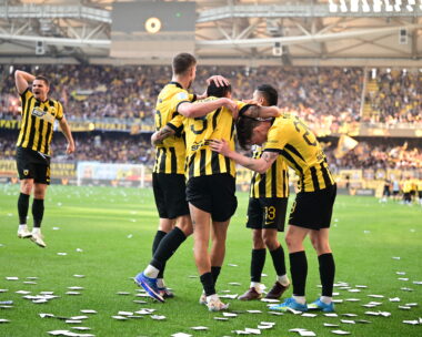 Οι παίκτες της ΑΕΚ