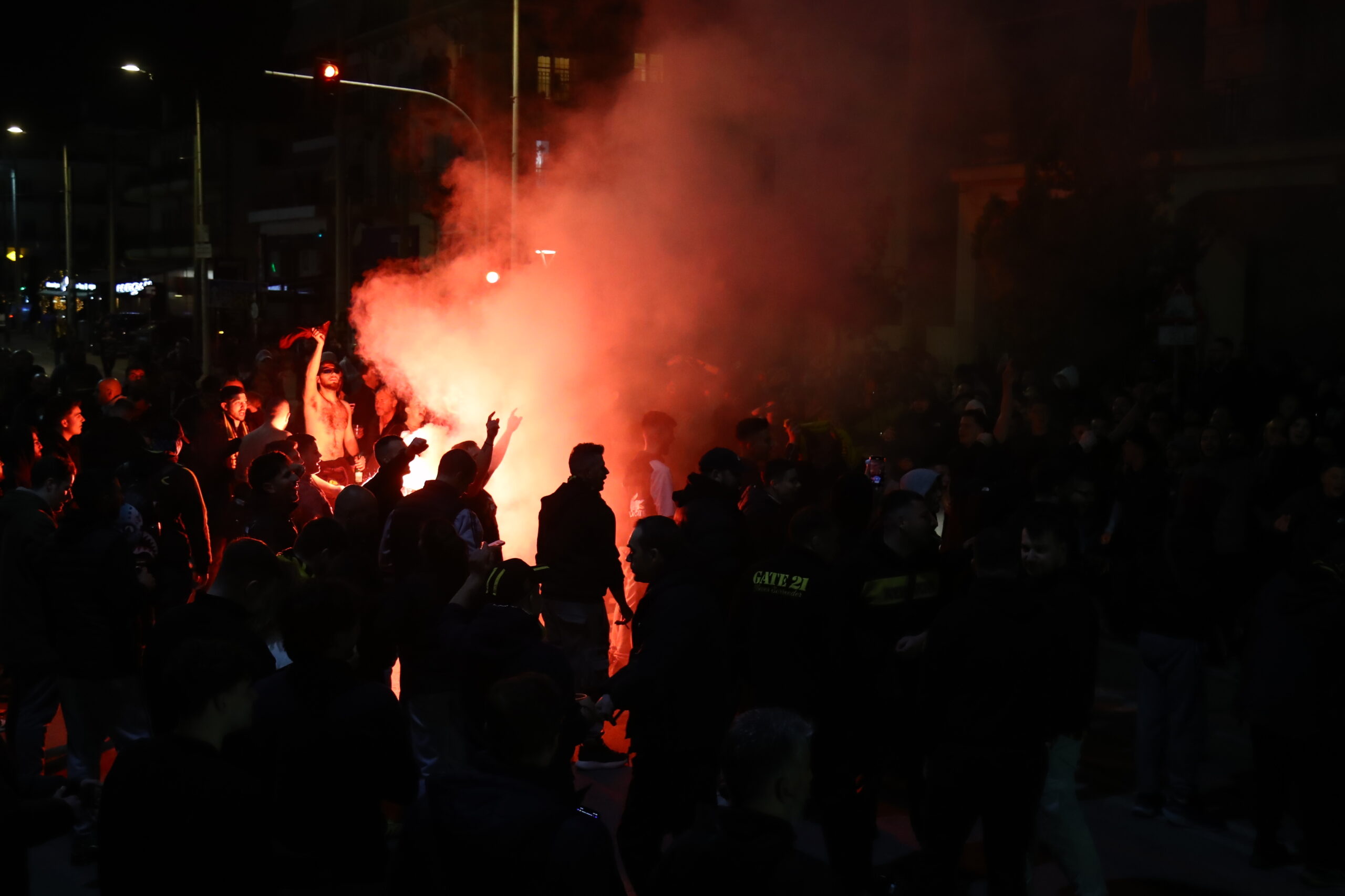Οι φίλοι της ΑΕΚ στη Νέα Φιλαδέλφεια