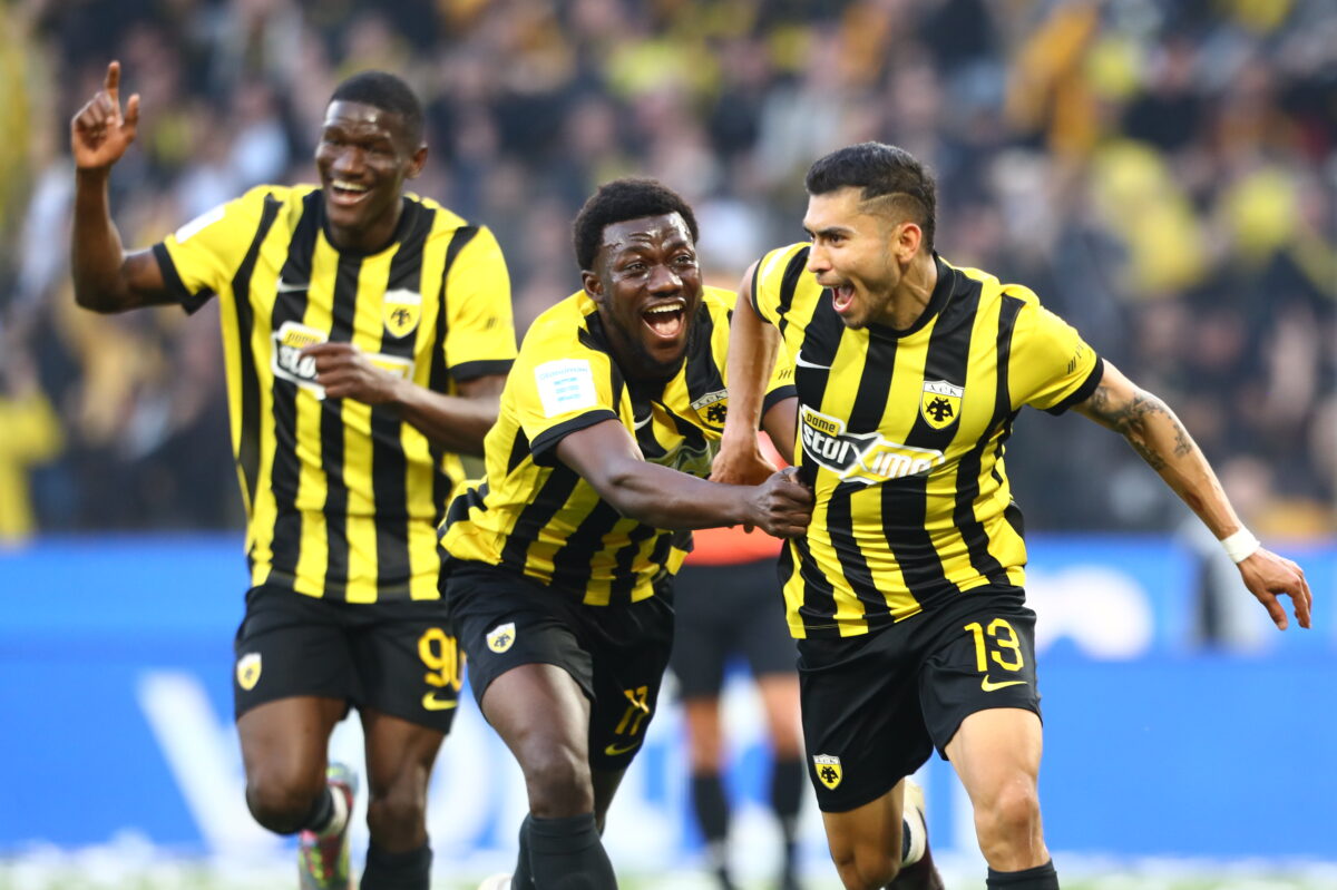 Οι παίκτες της ΑΕΚ