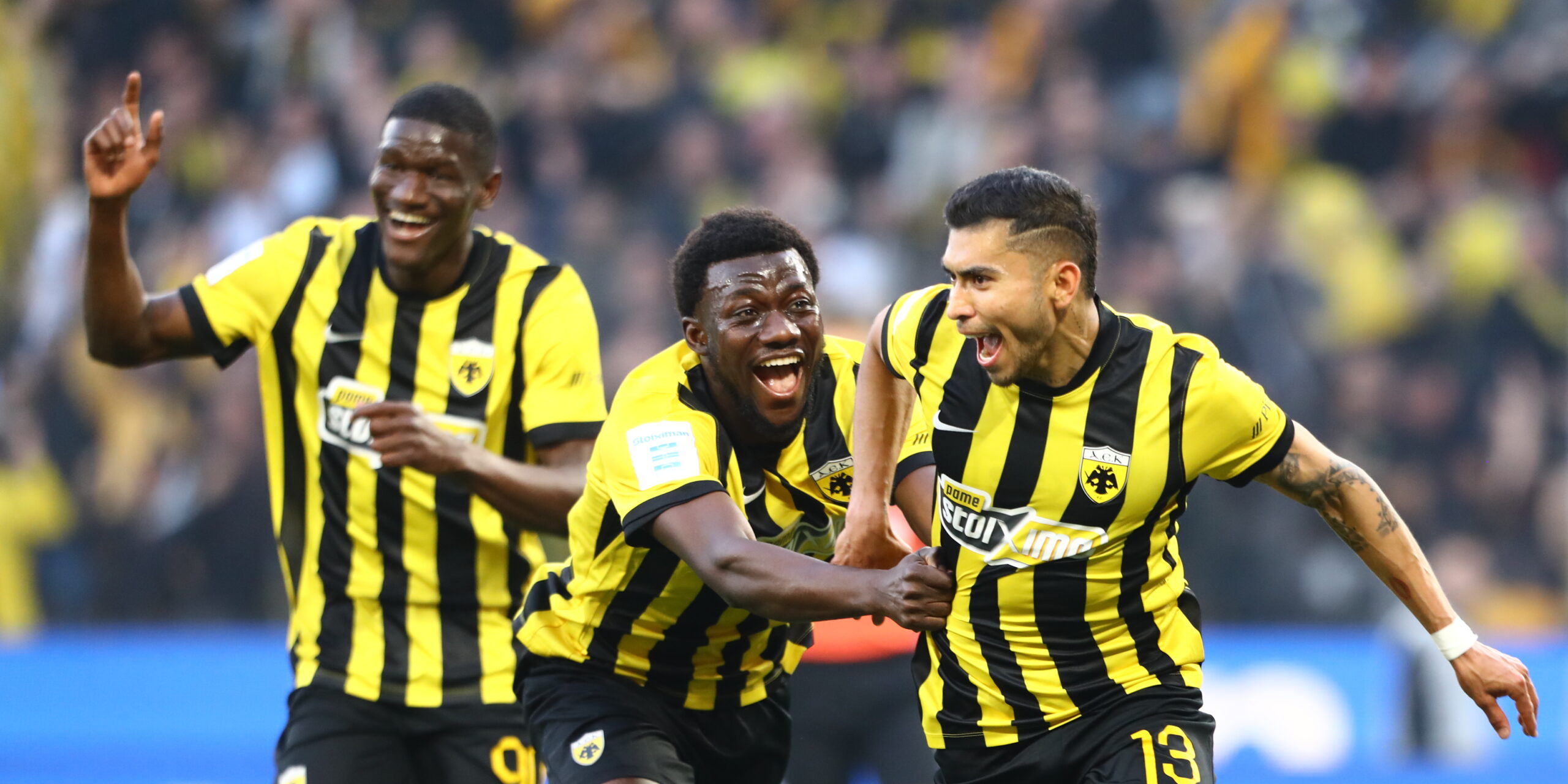 Οι παίκτες της ΑΕΚ