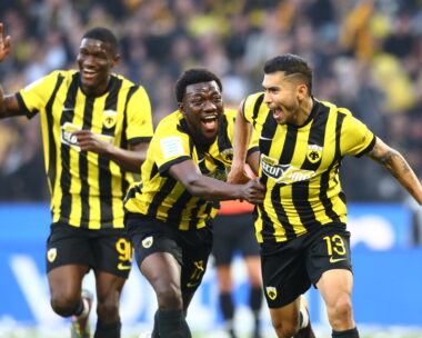 Οι παίκτες της ΑΕΚ