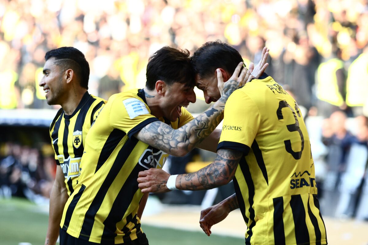 ΑΕΚ - ΠΑΟΚ: Το αυτογκόλ του Κεντζιόρα για το 1-0 της Ένωσης