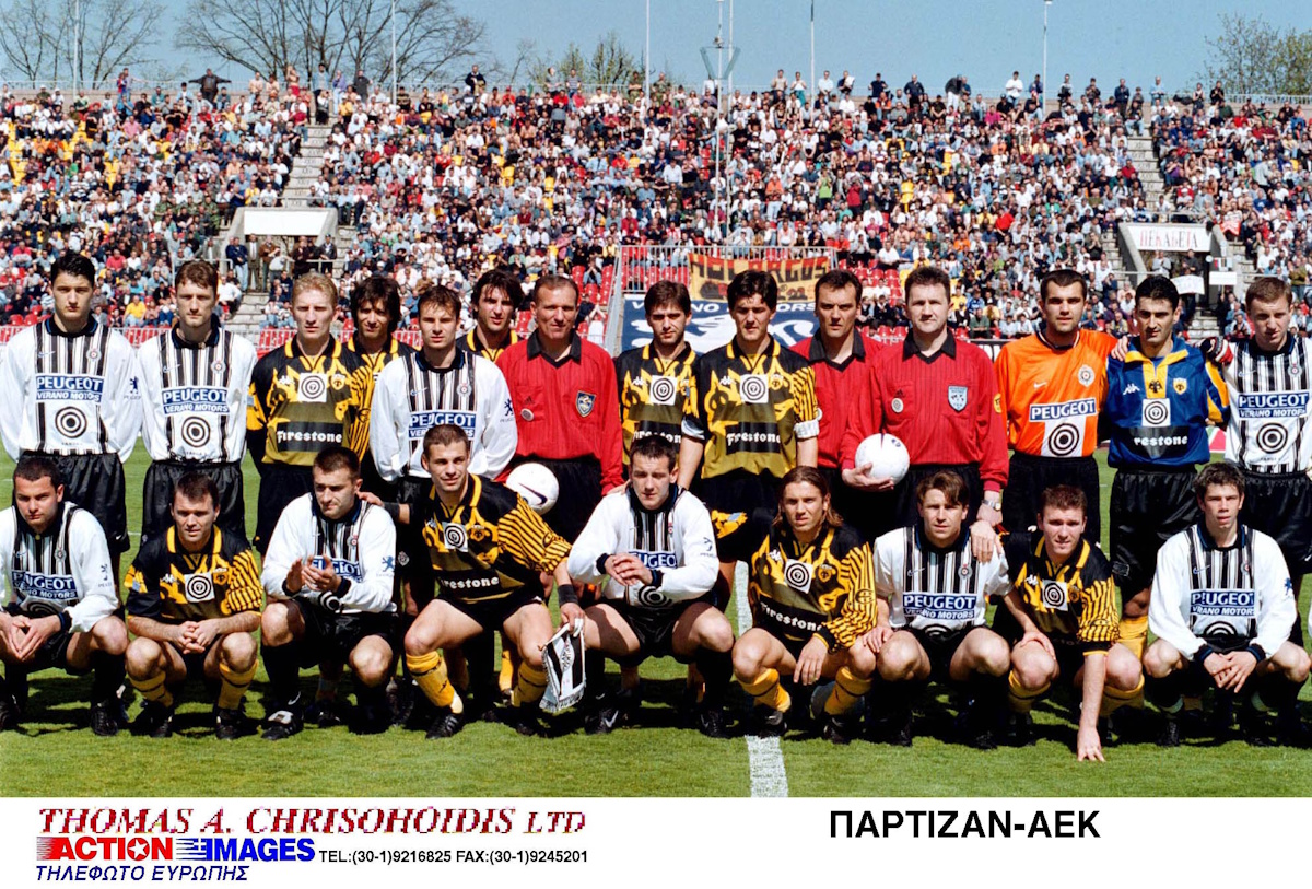 Όταν η ΑΕΚ πήγε στο Βελιγράδι και «σταμάτησε» τον πόλεμο, 27 χρόνια από το ιστορικό φιλικό για την ειρήνη με την Παρτιζάν