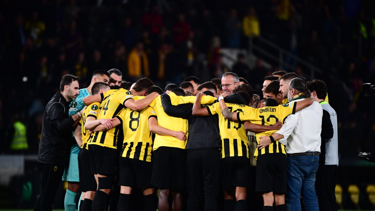 Οι παίκτες της ΑΕΚ