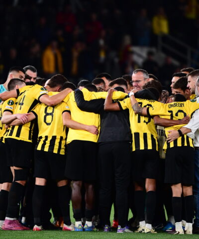 Οι παίκτες της ΑΕΚ