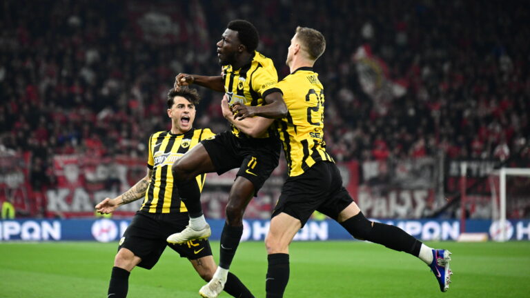 Οι παίκτες της ΑΕΚ