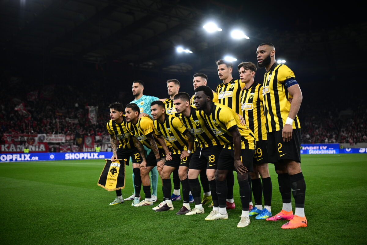 Οι παίκτες της ΑΕΚ