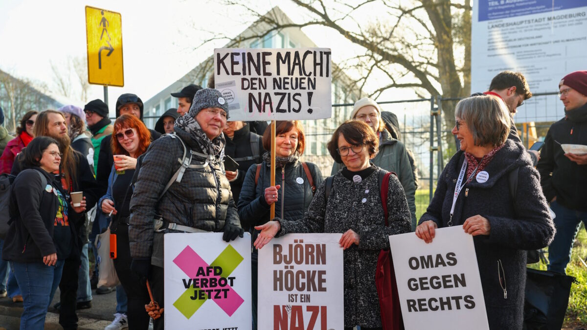 Διαδήλωση κατά του ακροδεξιού AfD