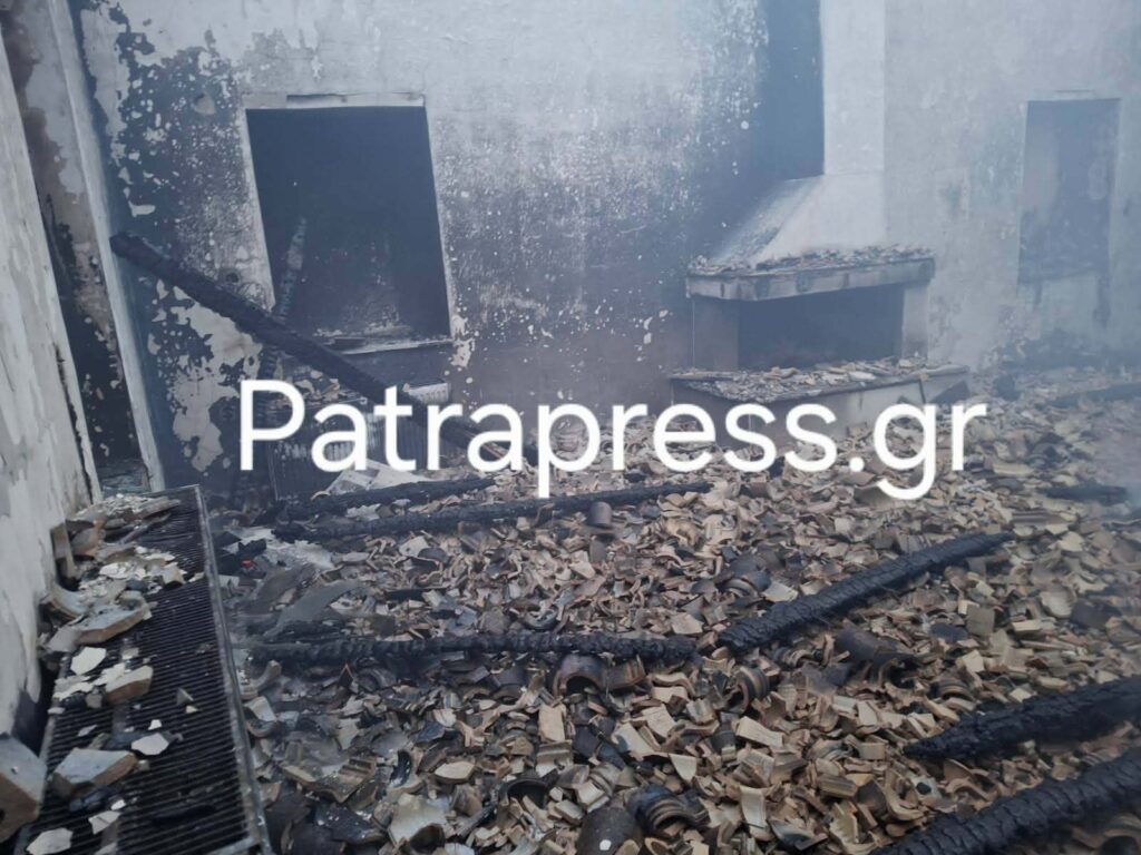 58χρονος στην Πάτρα έβαλε φωτιά στο σπίτι του και μετά αυτοκτόνησε