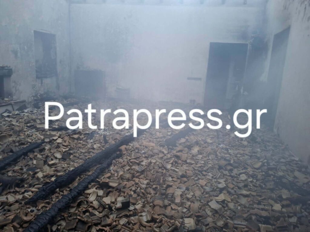 58χρονος στην Πάτρα έβαλε φωτιά στο σπίτι του και μετά αυτοκτόνησε