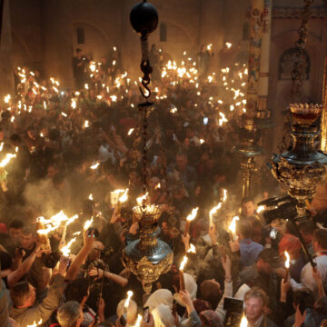 Η τελετή Αφής του Αγίου Φωτός στην Ιερουσαλήμ (Φωτογραφία αρχείου