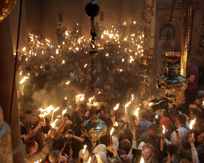 Η τελετή Αφής του Αγίου Φωτός στην Ιερουσαλήμ (Φωτογραφία αρχείου